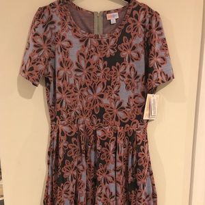 LuLaRoe Amelia Dress XL NWT